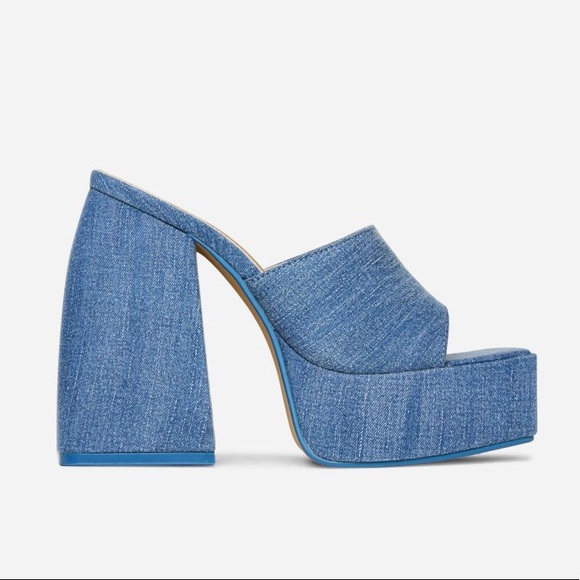 Limited Edition Daisy Duke Mules Denim - Picture 4 of 7